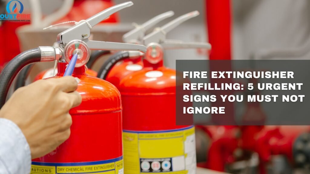 Fire Extinguisher Refilling: 5 Signs You Must Not Ignore