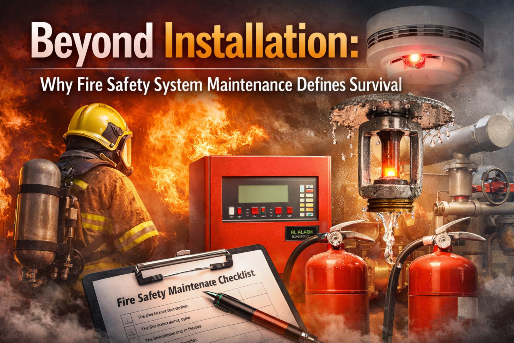 Beyond Installation: Why Fire Safety System Maintenance Defines Survival