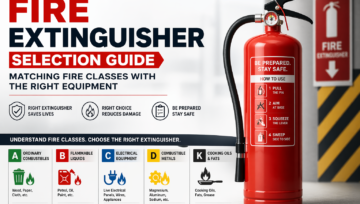 Fire Extinguisher Selection Guide: Matching Fire Classes with the Right Equipment