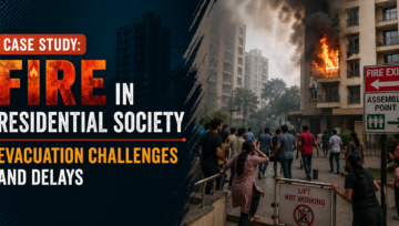 Case Study: Fire in Residential Society – Evacuation Challenges and Delays