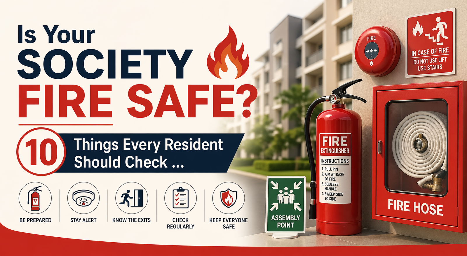 society fire safety checklist