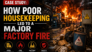 Case Study: How Poor Housekeeping Led to a Major Factory Fire